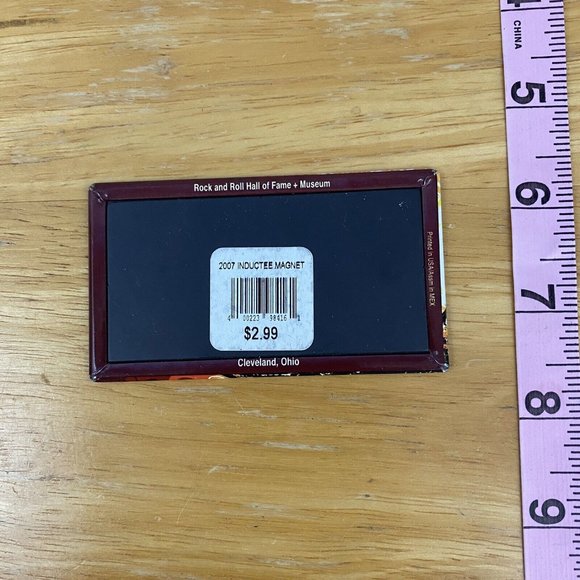 2007 Rock and Roll Hall of Fame Inductees Magnet Van Halen Grand Master Flash - Picture 5 of 8